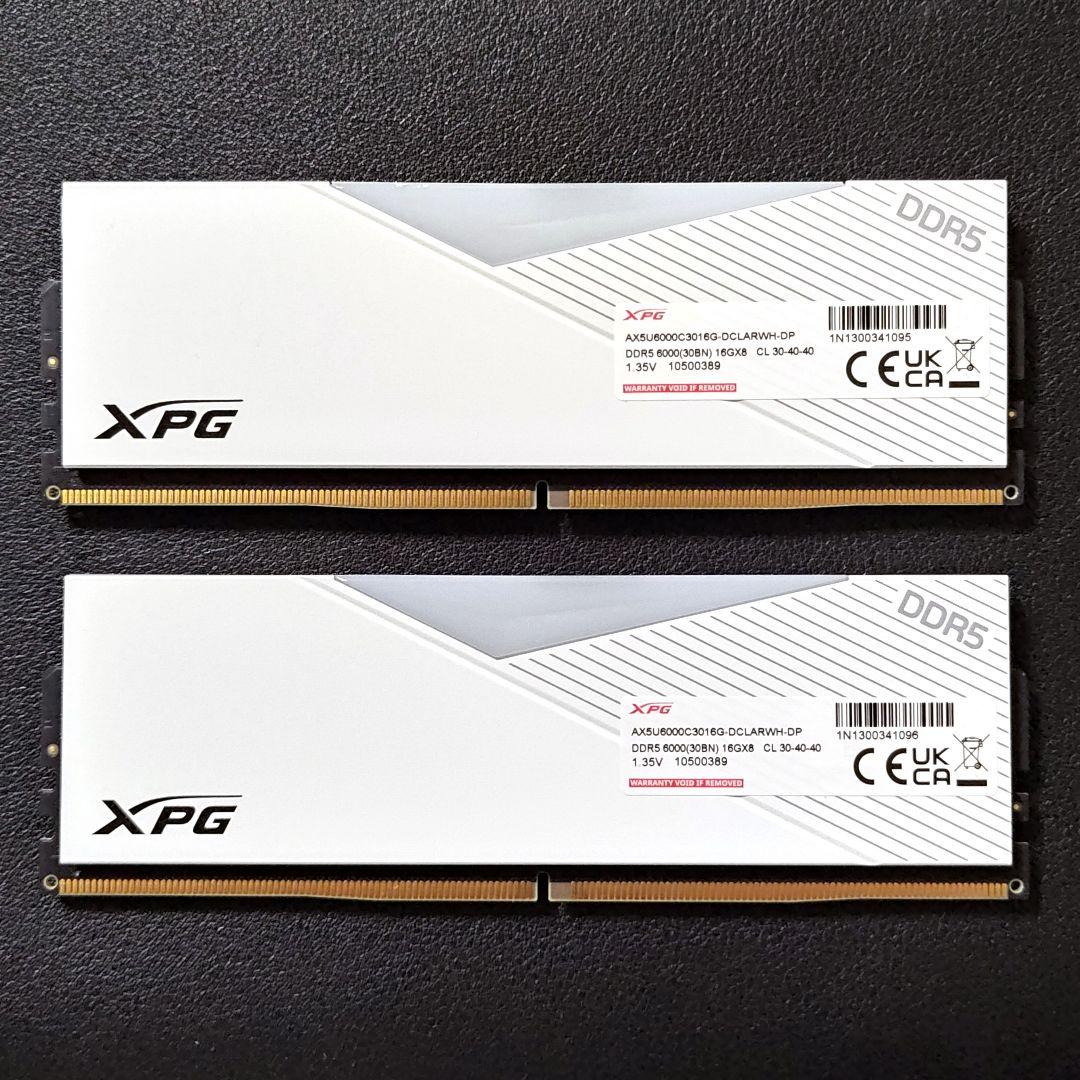 【6000MHz】ADATA XPG LANCER RGB DDR5 32GB