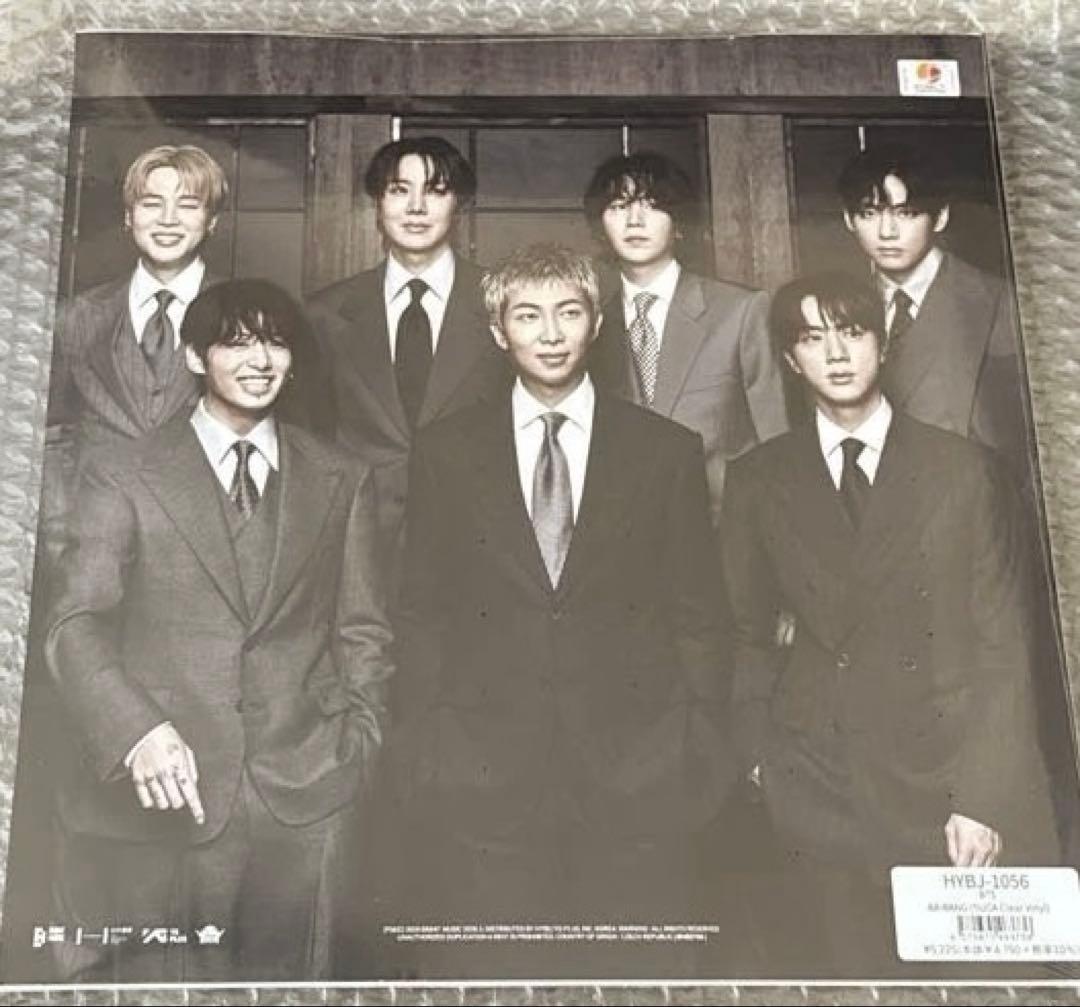 BTS ARIRANG SUGA Clear Vinyl ユンギ LP アナログ