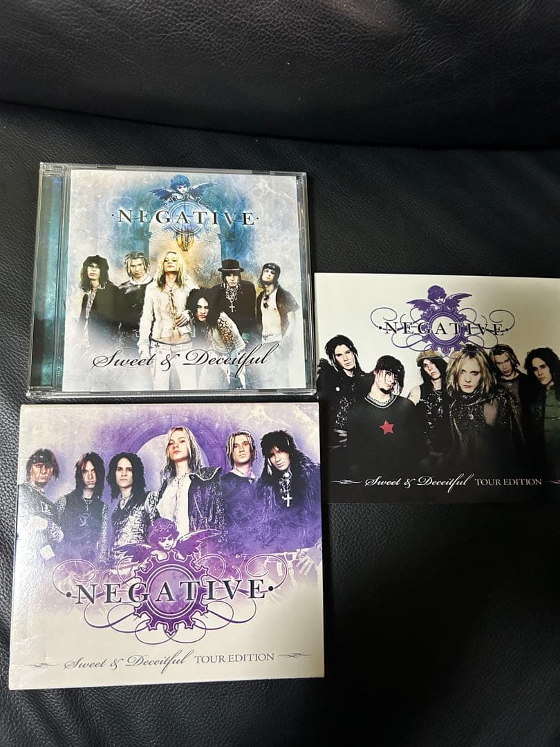ネガティヴ　5枚CD。DVDセット。国内正規品、初回盤有　NEGATIVE
