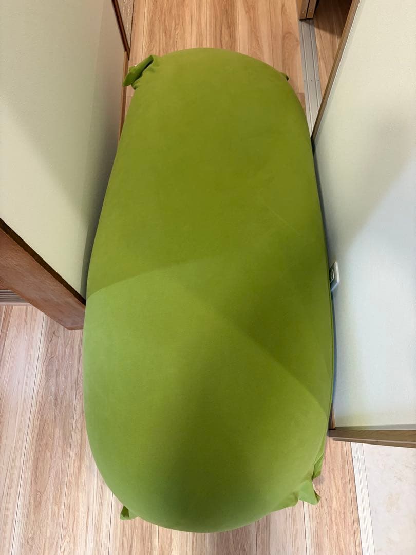 すし太郎Yogibo max ライムグリーン　ヨギボーマックス