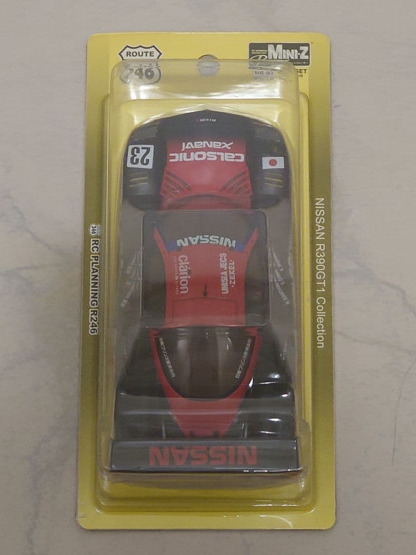左*ん様 京商 MINI-Z R246 ニッサン R390 GT1 No.23