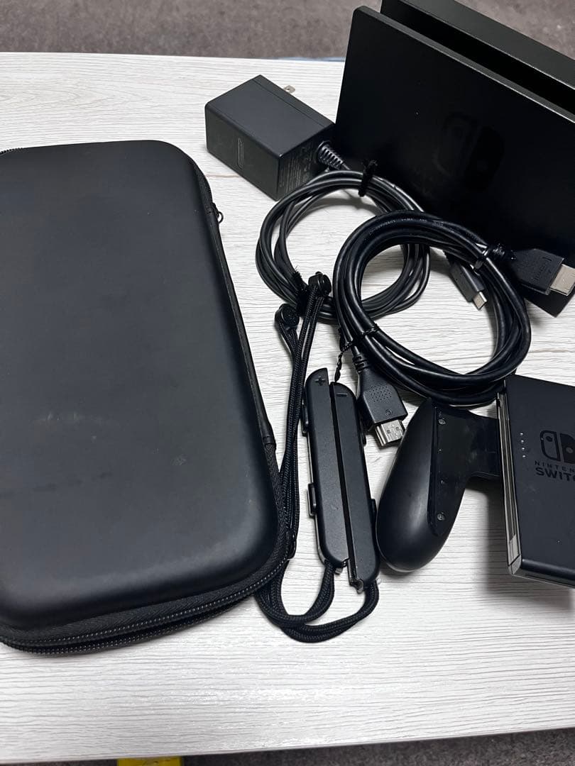 Nintendo Switch 本体 グレー 付属品付き