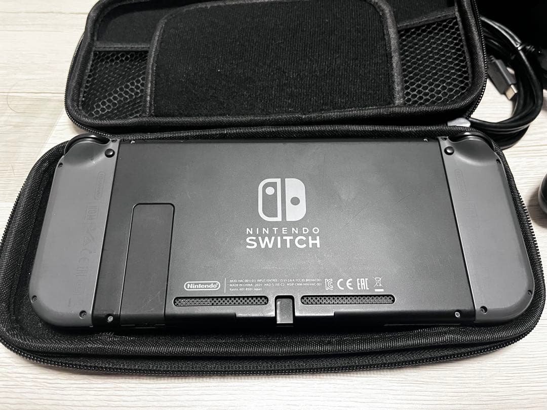 Nintendo Switch 本体 グレー 付属品付き