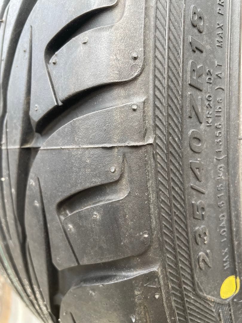 新古品！　KENDA ケンダ KR20 235/40ZR18 2本 ドリケツ