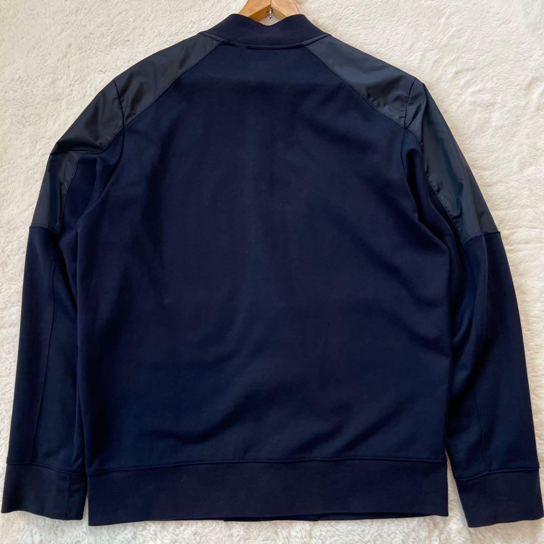 希少✨HUGO BOSS 切替 スウェット ボンバージャケット Skiles