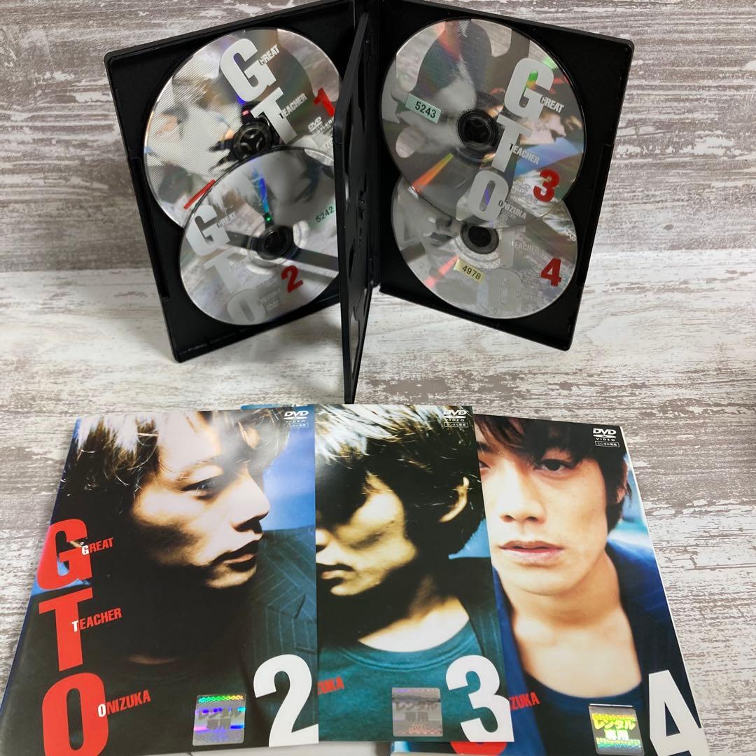 ♦︎新品ケース付き♦︎ GTO TVばん+SP レンタルDVD 全話完結セット
