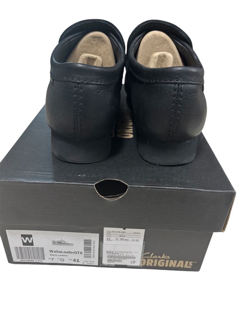 CLARKS WallaLoafer GTX レザー UK7