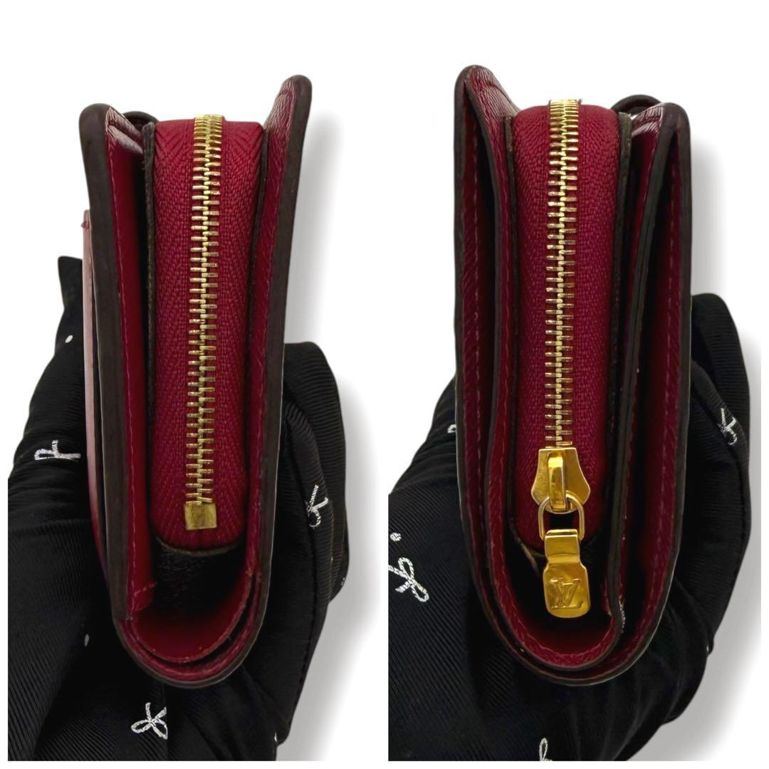 【美品】　ルイヴィトン 折り財布 ポルトフォイユ ジュリエット モノグラム