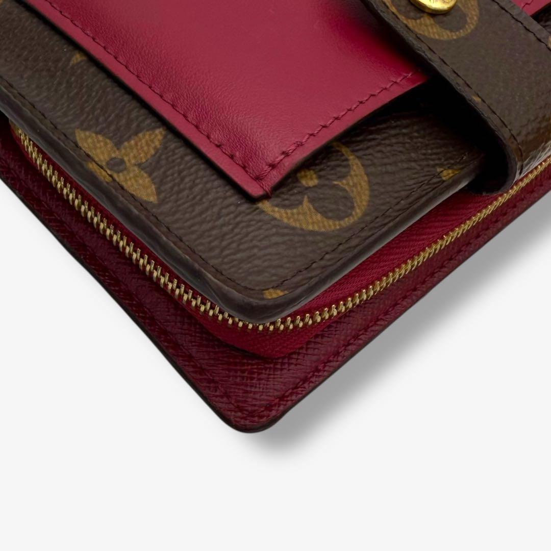 【美品】　ルイヴィトン 折り財布 ポルトフォイユ ジュリエット モノグラム