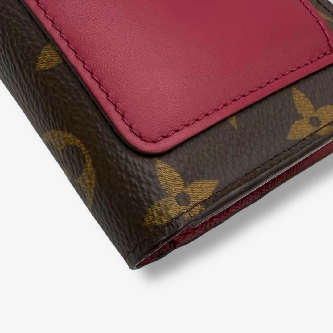 【美品】　ルイヴィトン 折り財布 ポルトフォイユ ジュリエット モノグラム