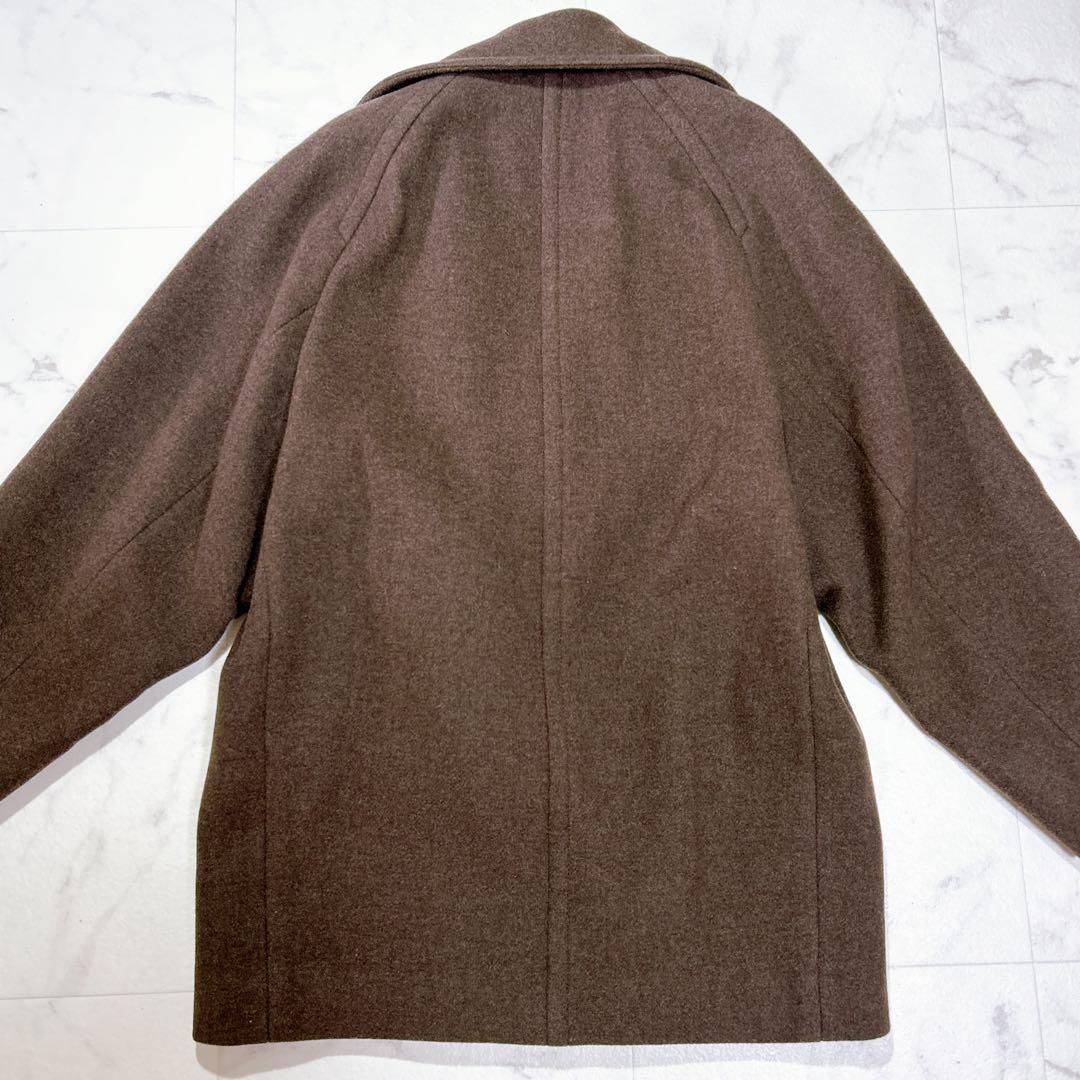 美品 MANTECOメルトンメランジミドル丈コート ユナイテッドアローズ M