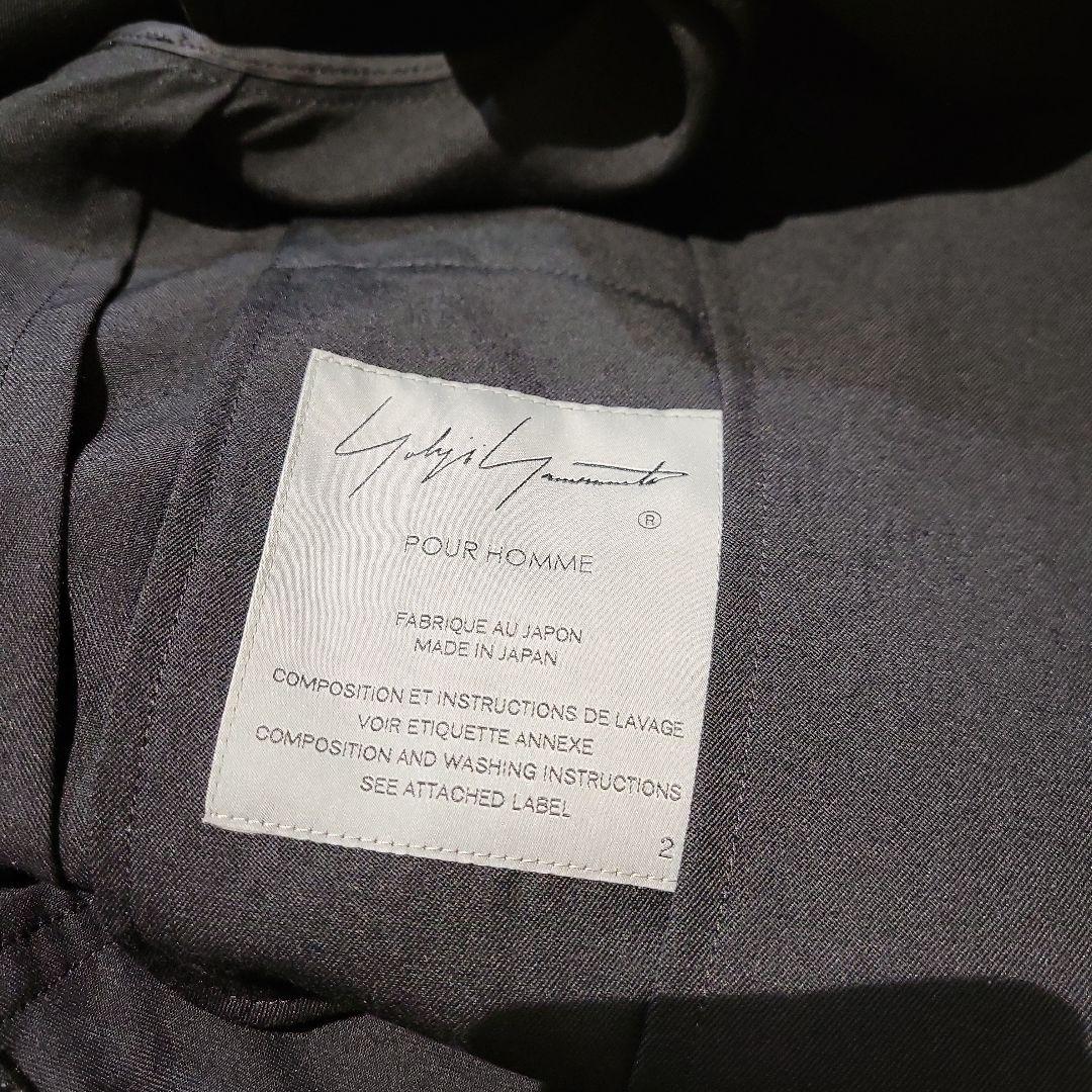 Yohji Yamamoto POUR HOMME 前端丸カーブJKT