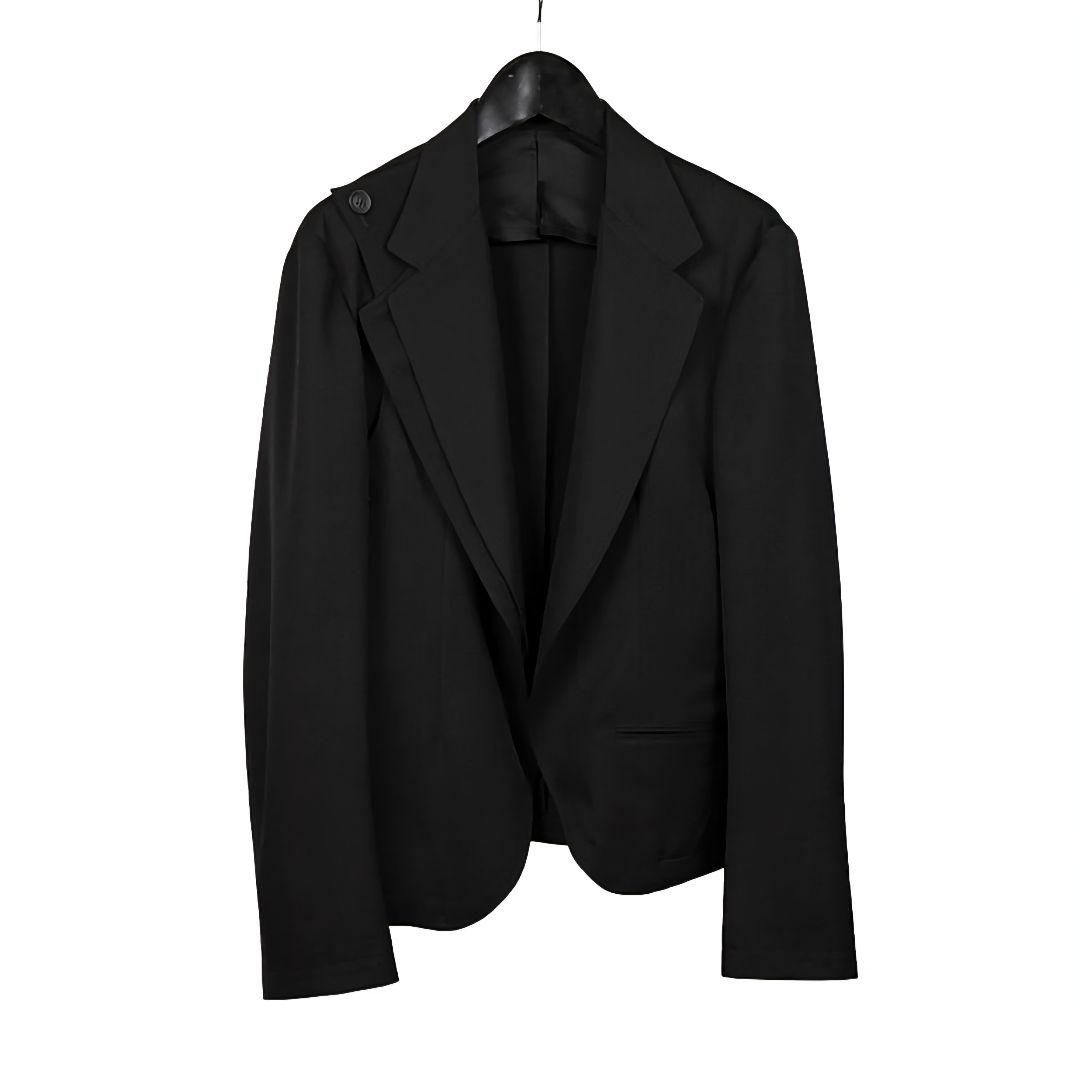 Yohji Yamamoto POUR HOMME 前端丸カーブJKT