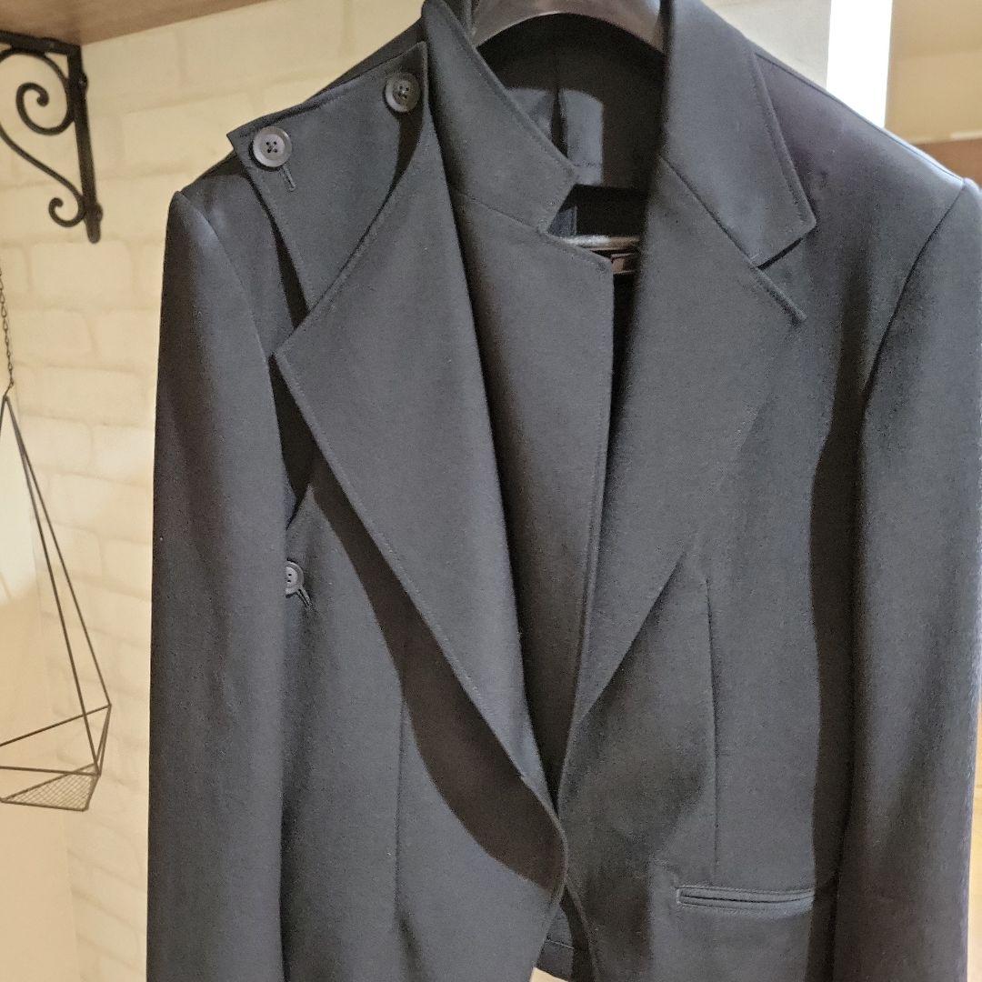 Yohji Yamamoto POUR HOMME 前端丸カーブJKT