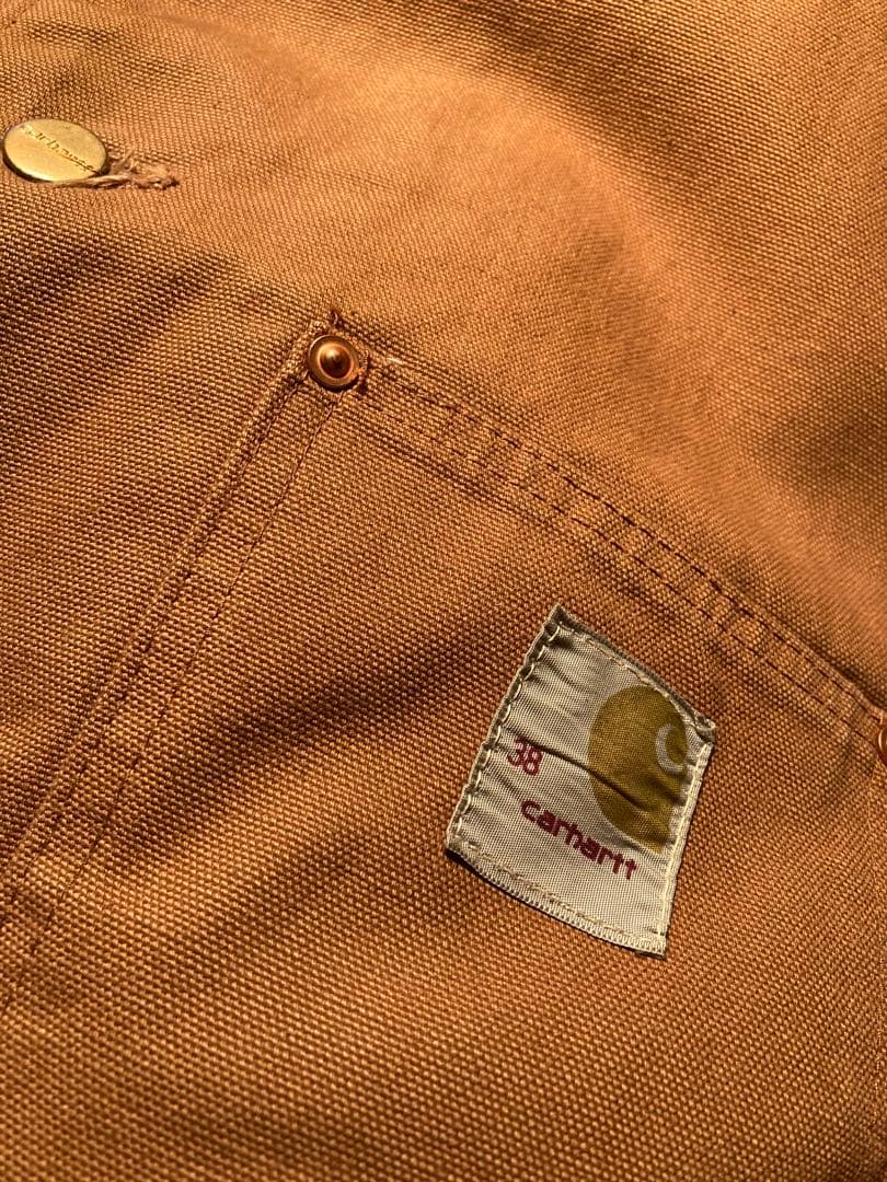 60-70s Carhartt Chore Coat カバーオール 38