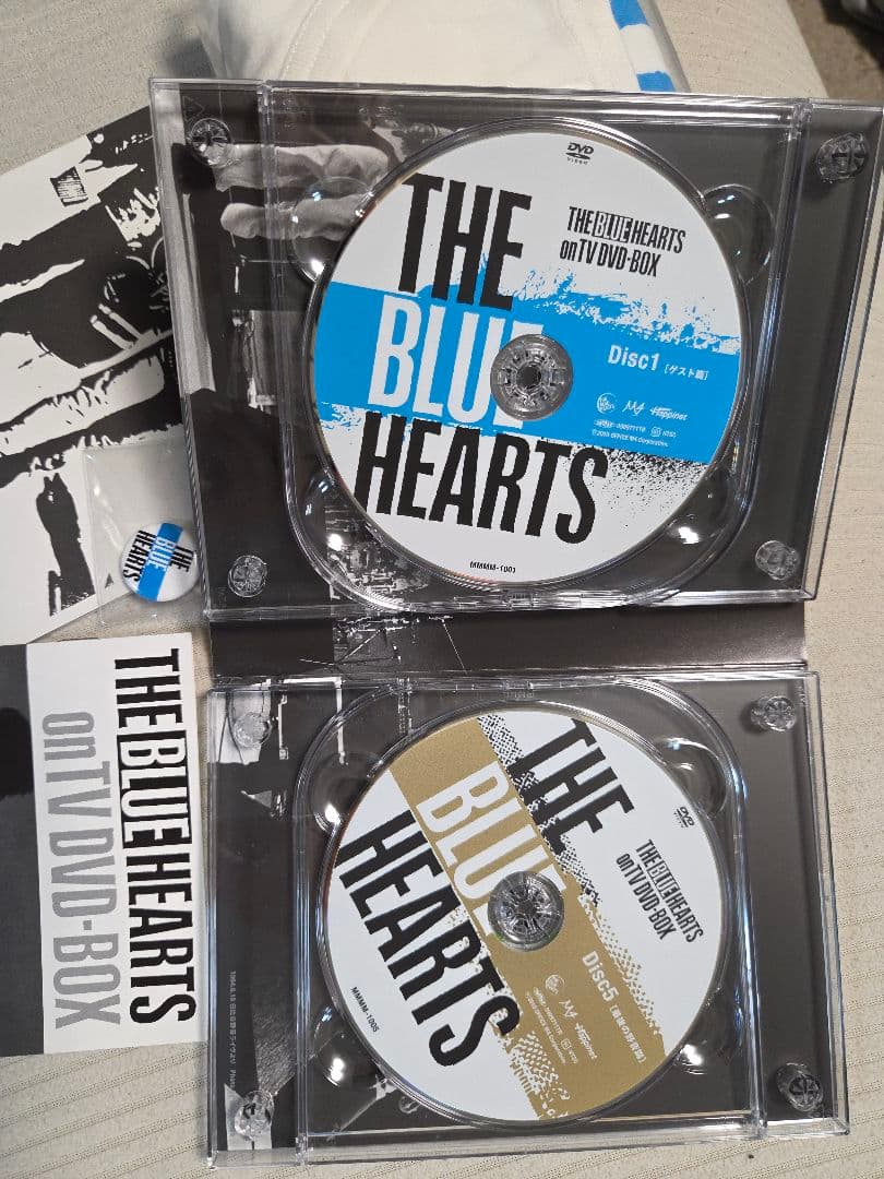 ミュージック THE BLUE HEARTS on TV DVD BOX