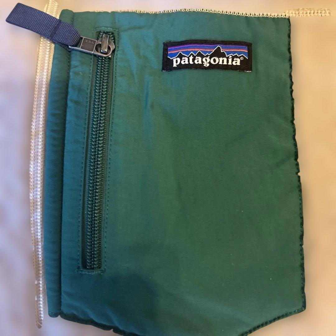 patagonia フリースベスト S /グリーンメンズ