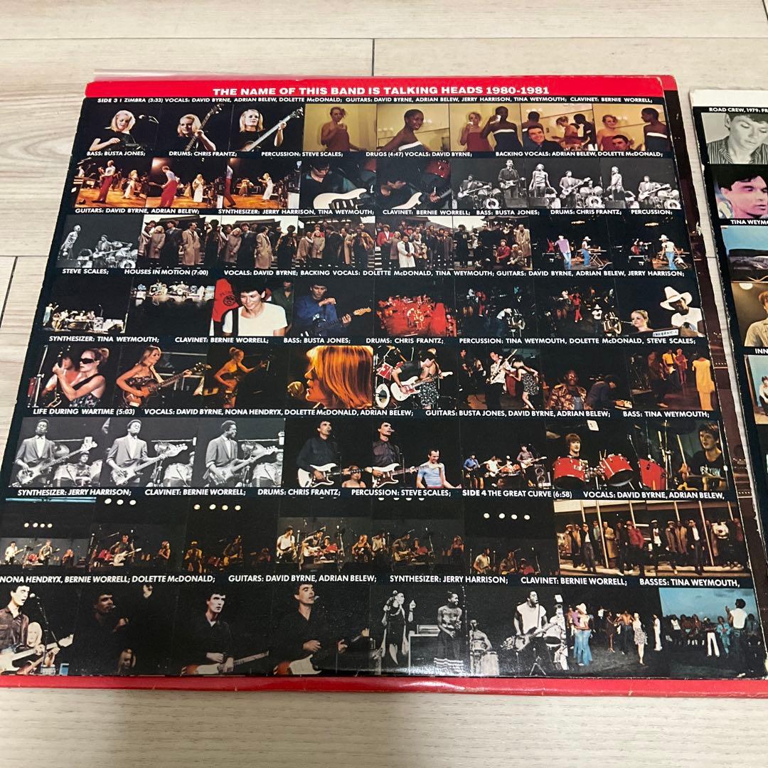 トーキング・ヘッズ LIVE 2 LP アメリカ盤レコード