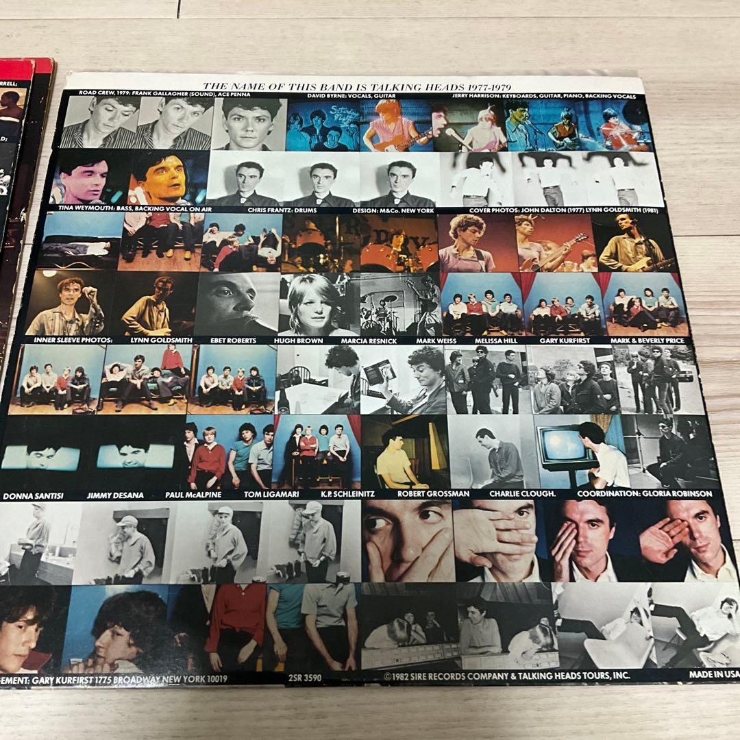 トーキング・ヘッズ LIVE 2 LP アメリカ盤レコード