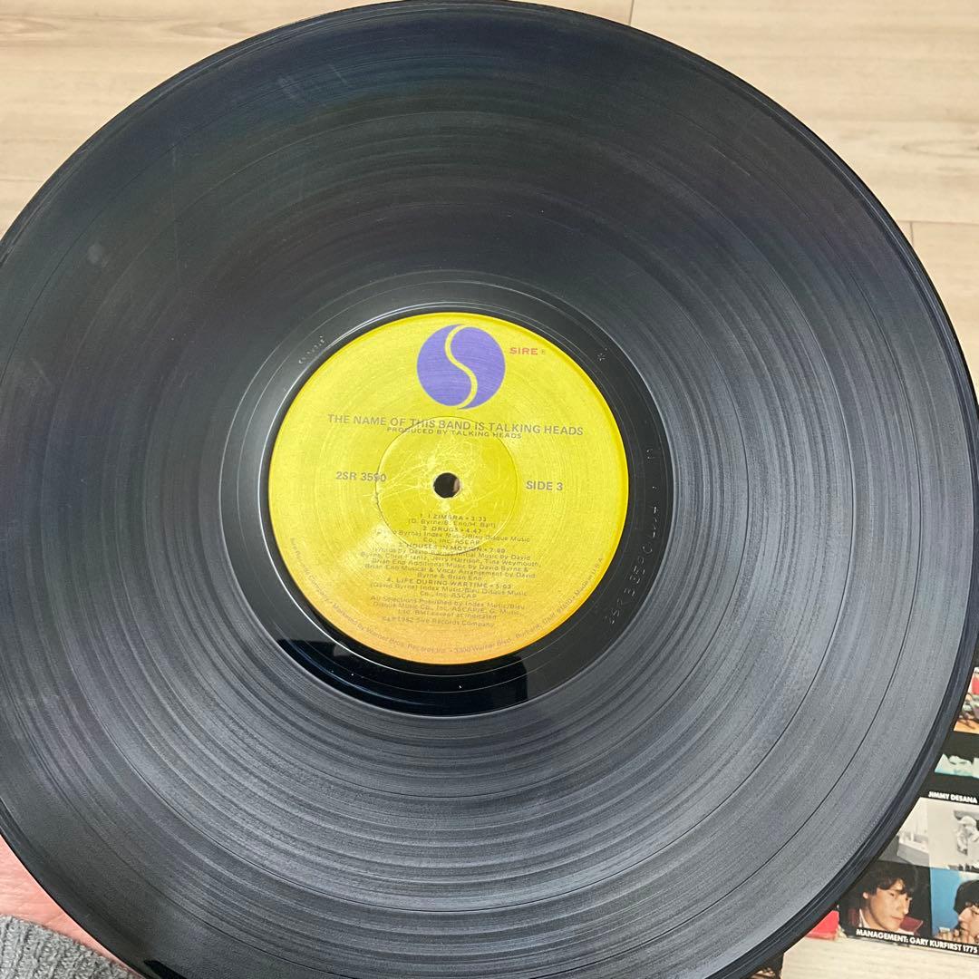 トーキング・ヘッズ LIVE 2 LP アメリカ盤レコード