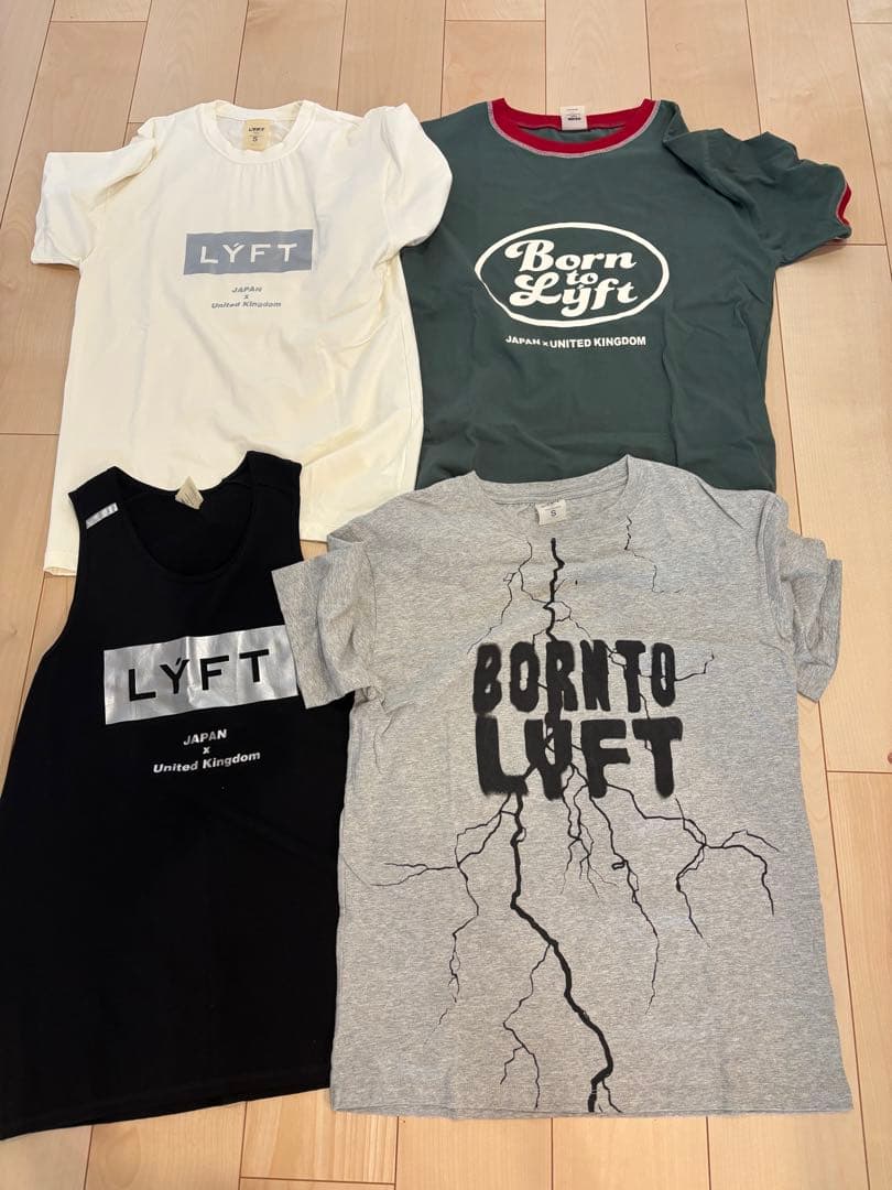 ユッキーズ　LYFT Tシャツセット 4枚