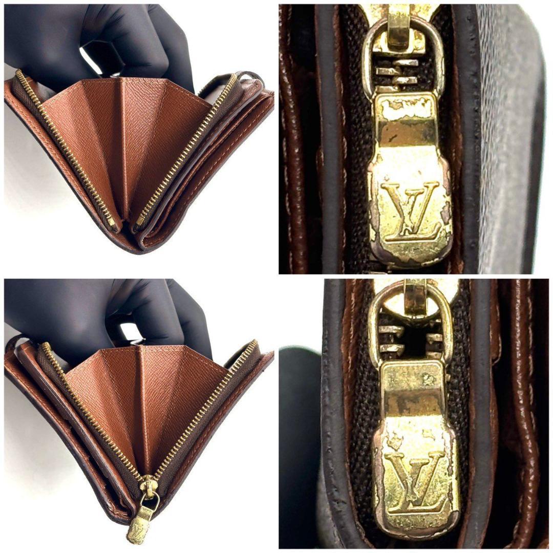 ぴ*ざ様 良品⭐　ルイヴィトン　二つ折り財布 モノグラム コンパクトウォレット