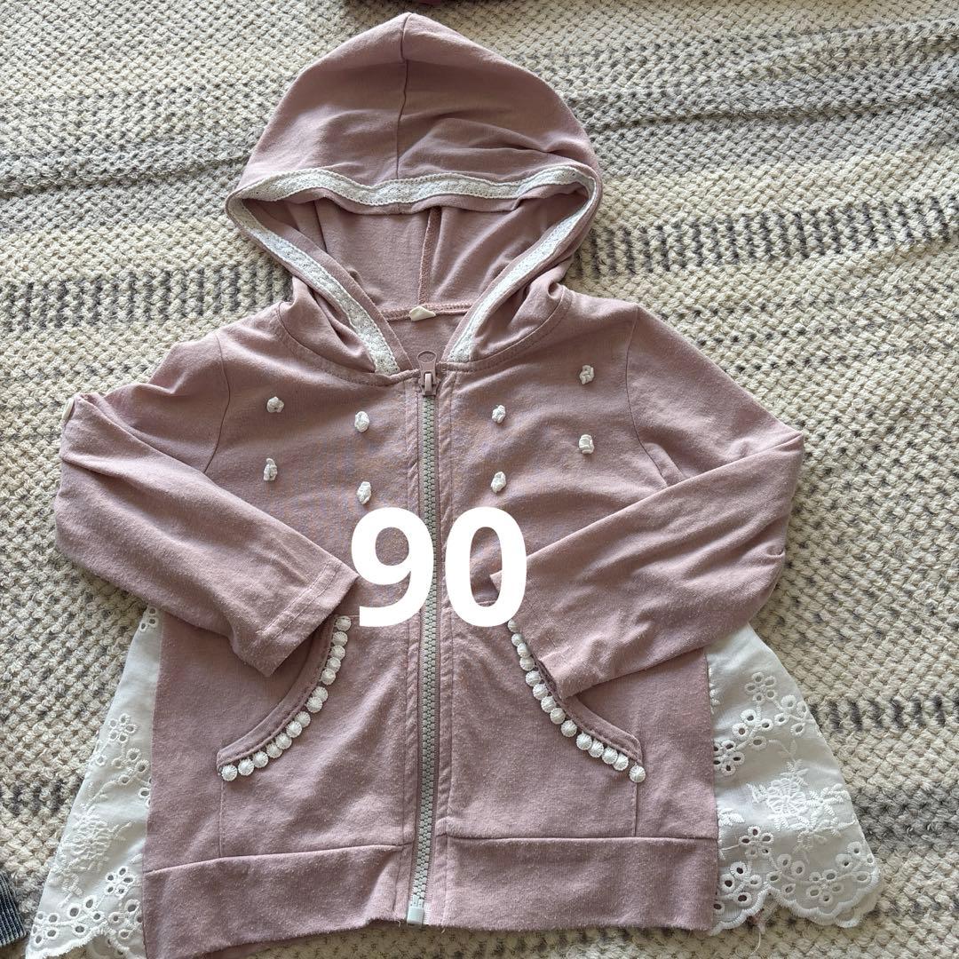 【まとめ売り】アウター付き80-100cm 女の子　秋冬春服