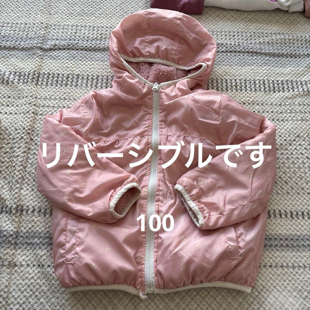 【まとめ売り】アウター付き80-100cm 女の子　秋冬春服