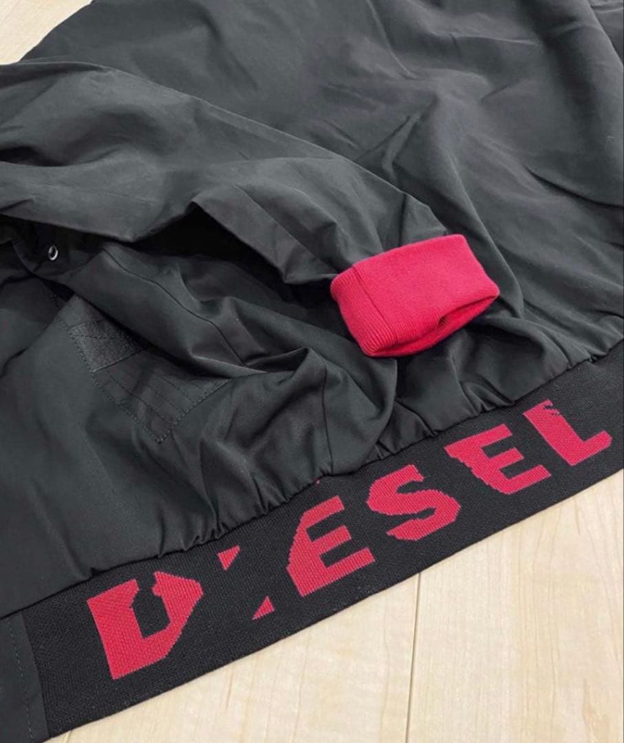 チョコミント　DIESEL MA-1 ブラック Sサイズ 美品 人気モデル