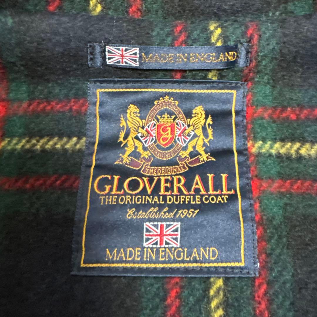 西郷　　GLOVERALL ブラック ダッフルコート