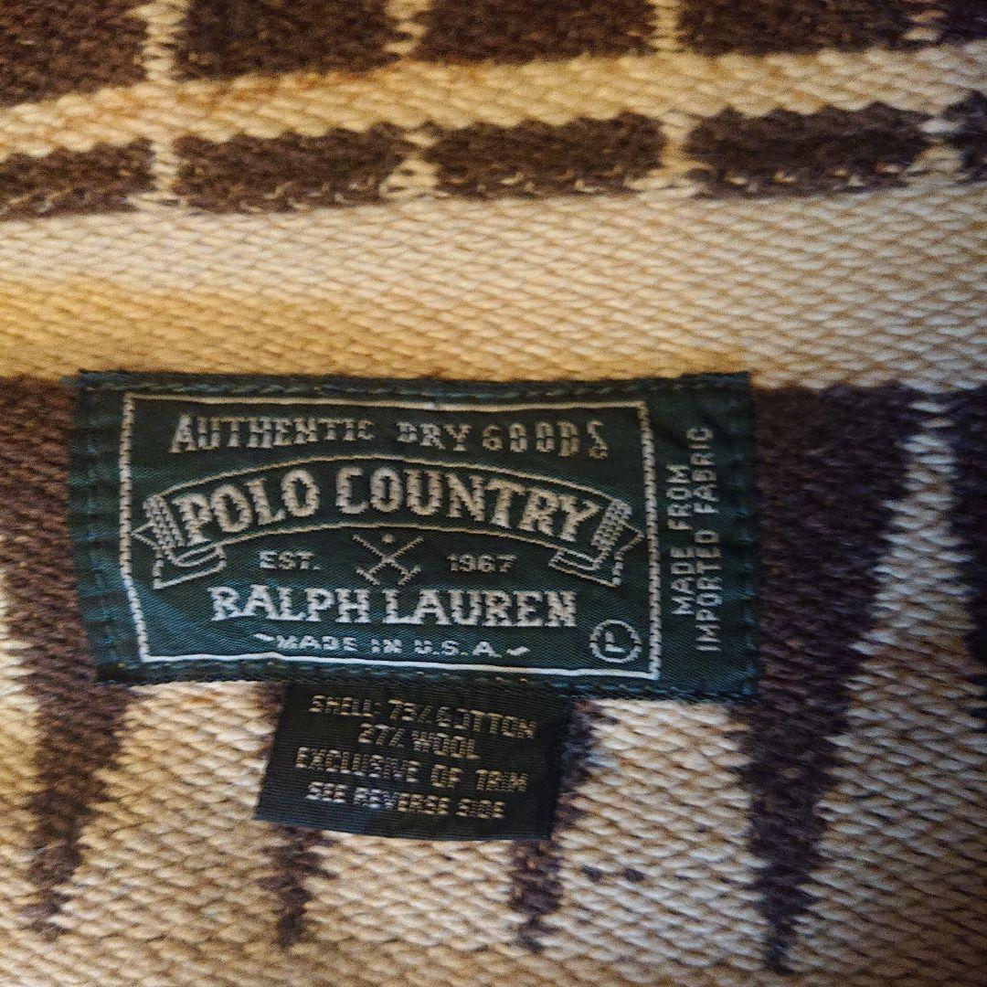 polo country ralph native jacket ブランケット