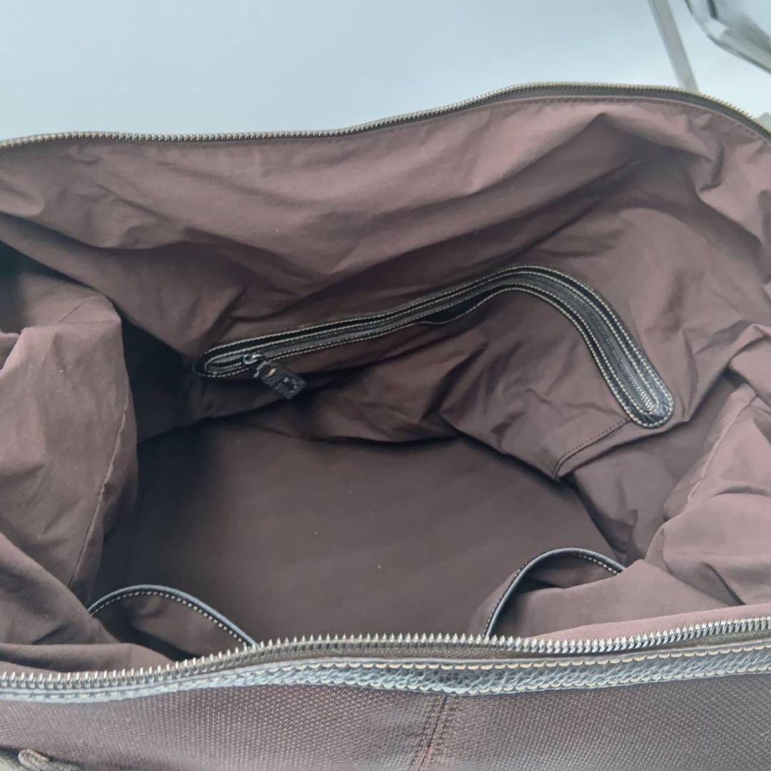 Tod's トッズ ボストンバッグ ショルダー 2way ブラウン レザー