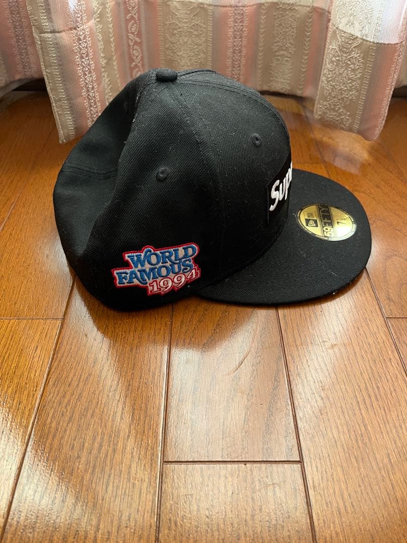 帽子 7 1/2 Supreme new era box logo world