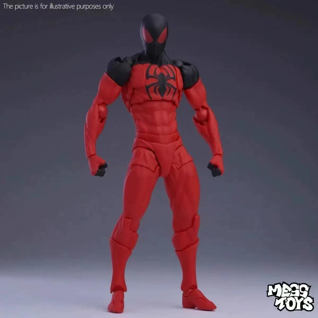 新しい未開封 MESS TOYS製のスカーレット・スパイダーケイン