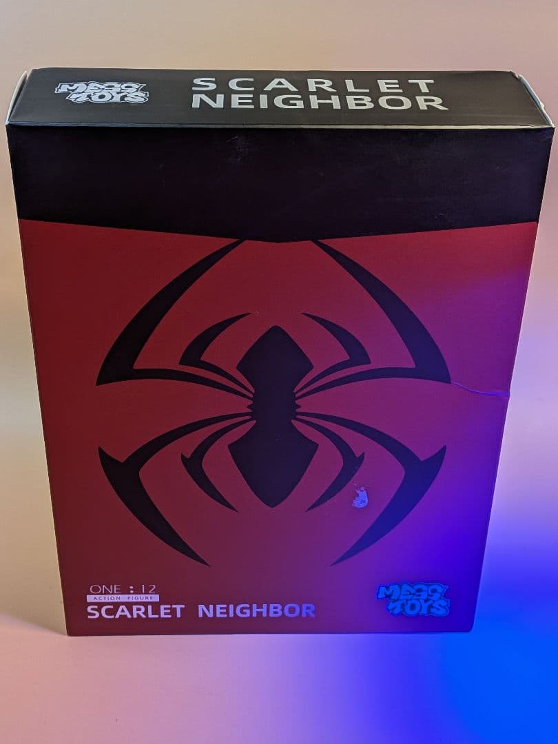 新しい未開封 MESS TOYS製のスカーレット・スパイダーケイン