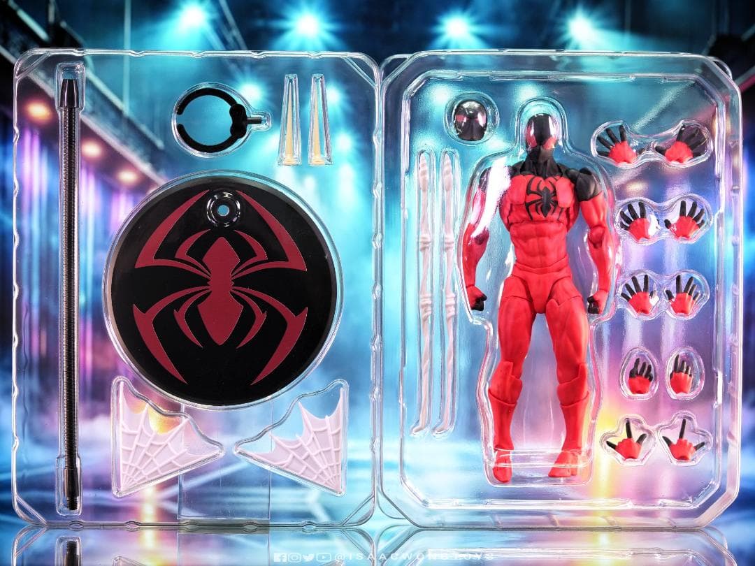 新しい未開封 MESS TOYS製のスカーレット・スパイダーケイン