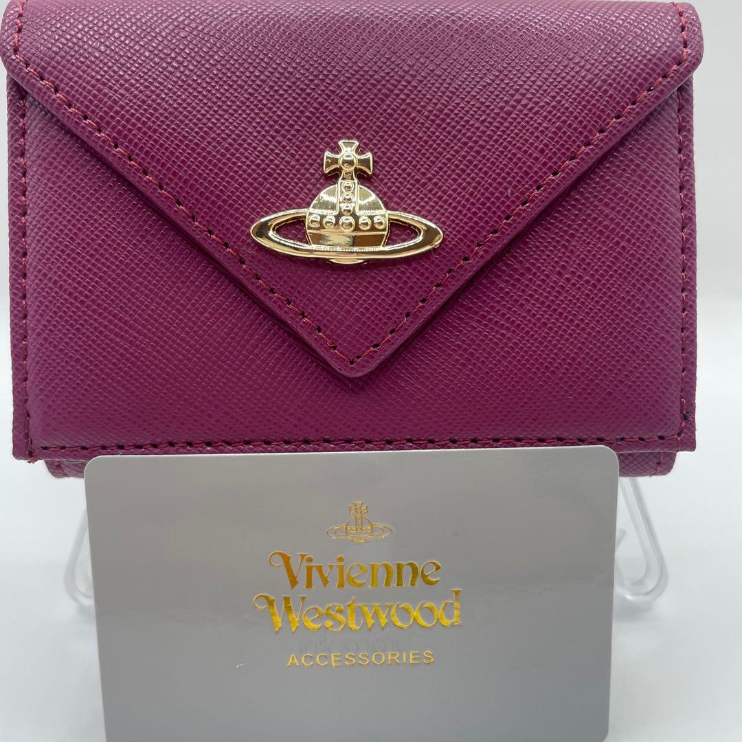 新品未使用 VivienneWestwood 三つ折り財布 165VW748