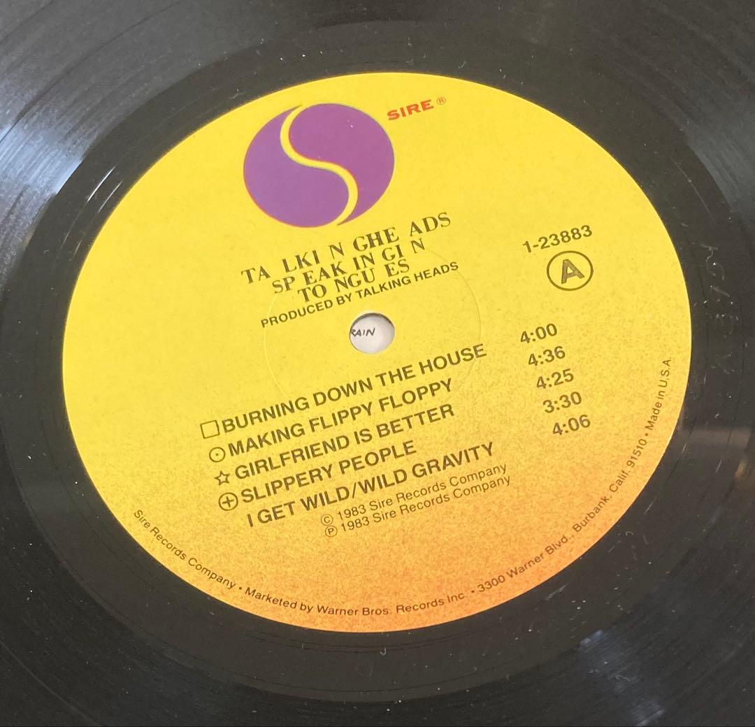 ◾️USオリジナル盤◾️TALKING HEADS / トーキングヘッズ◾️Speak