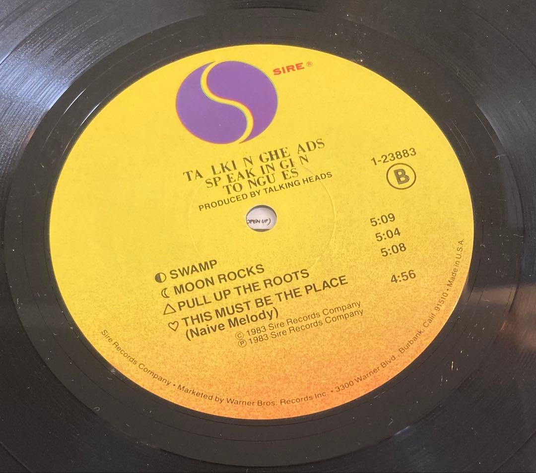 ◾️USオリジナル盤◾️TALKING HEADS / トーキングヘッズ◾️Speak