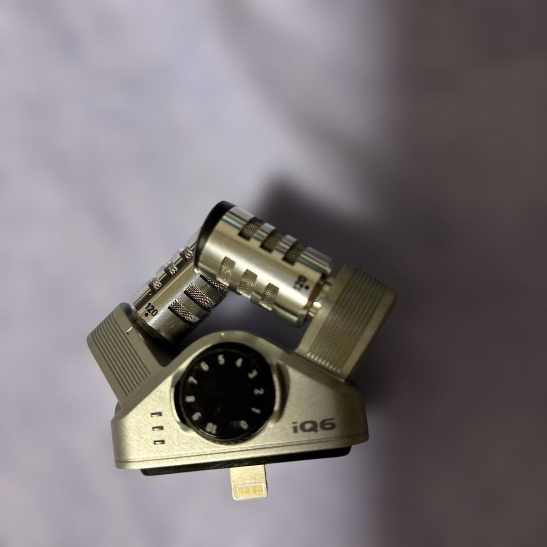 ZOOM iQ6 コンパクトマイク延長コードおまけします