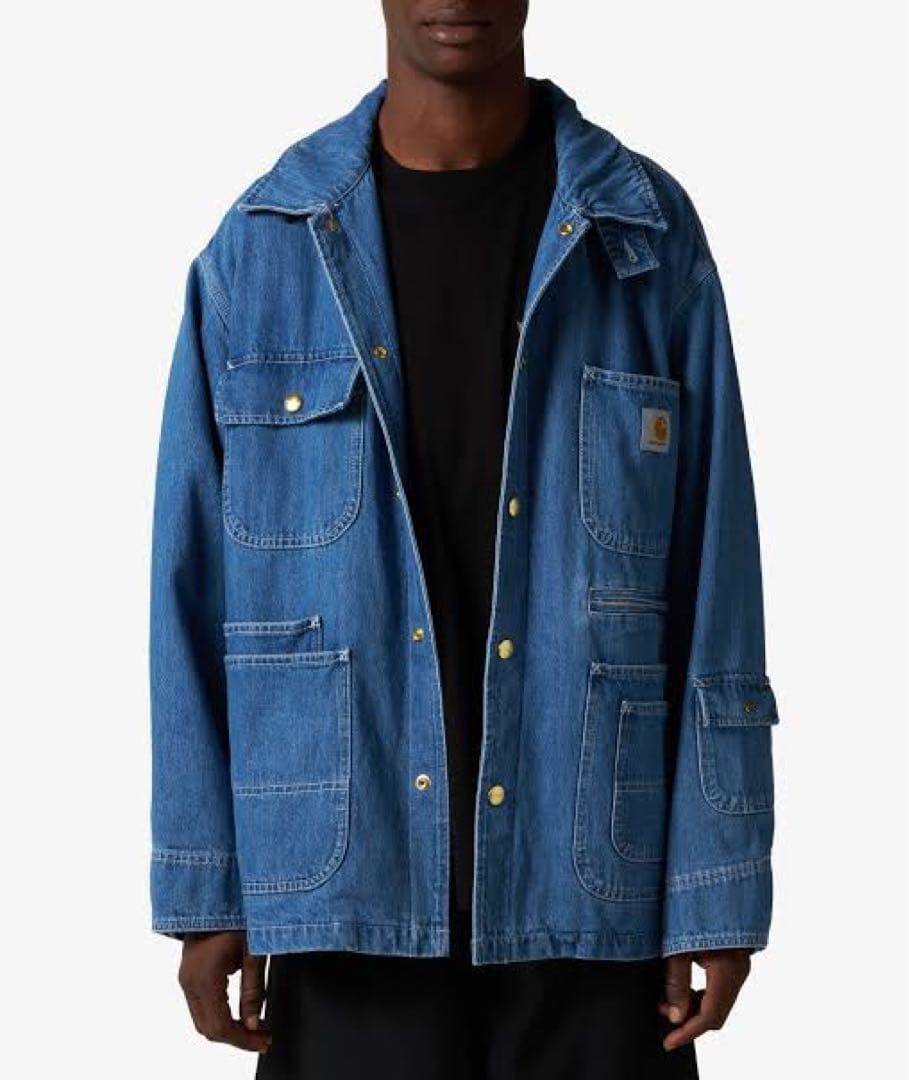 美品 Carhartt INVINCIBLE DENIM CHORE COAT