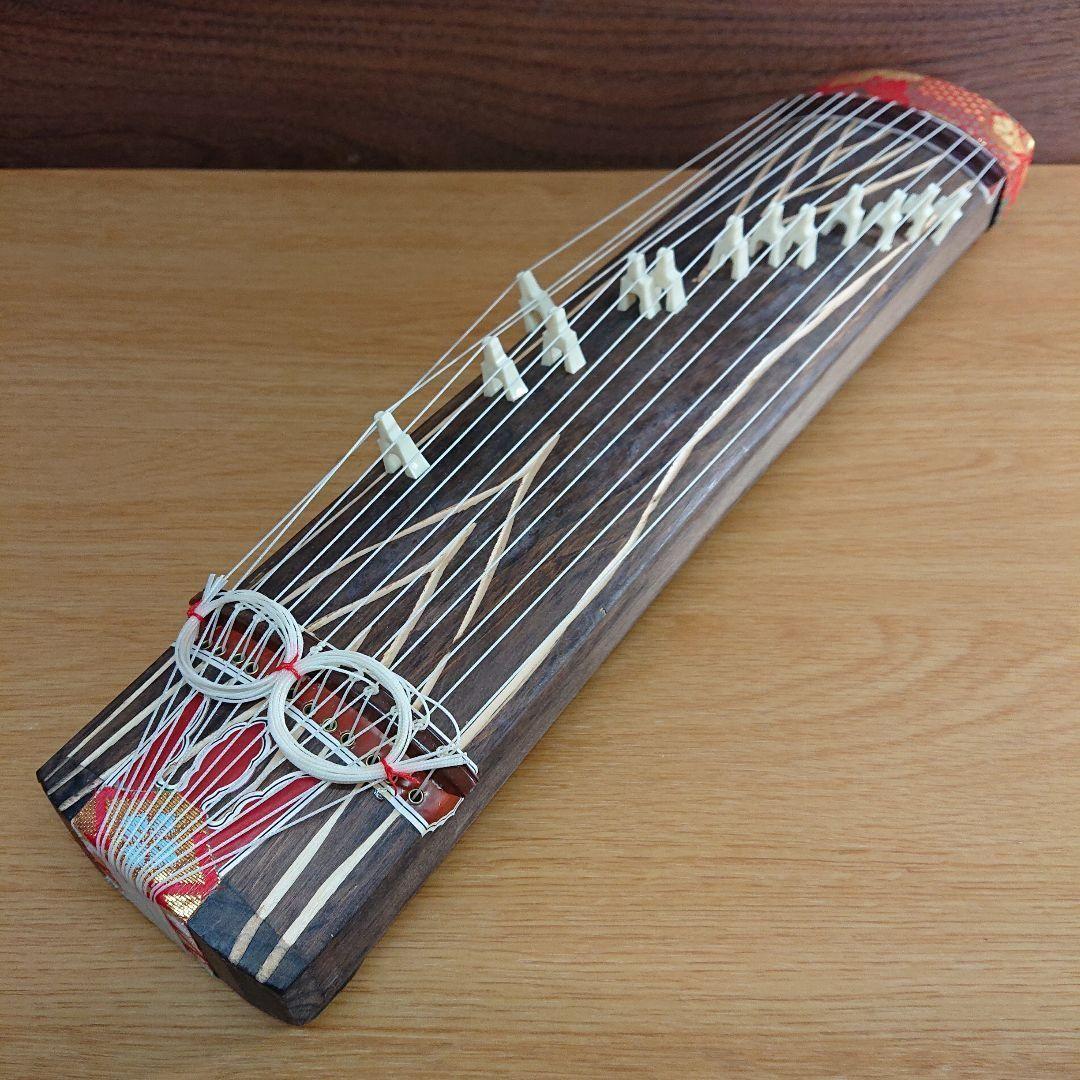 ミニお琴 13弦 全長 約42cm～43㎝ 和楽器