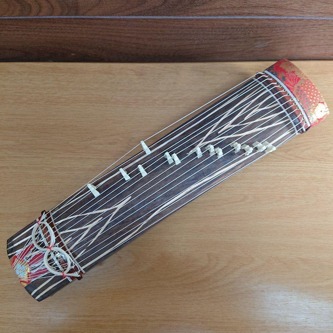 ミニお琴 13弦 全長 約42cm～43㎝ 和楽器