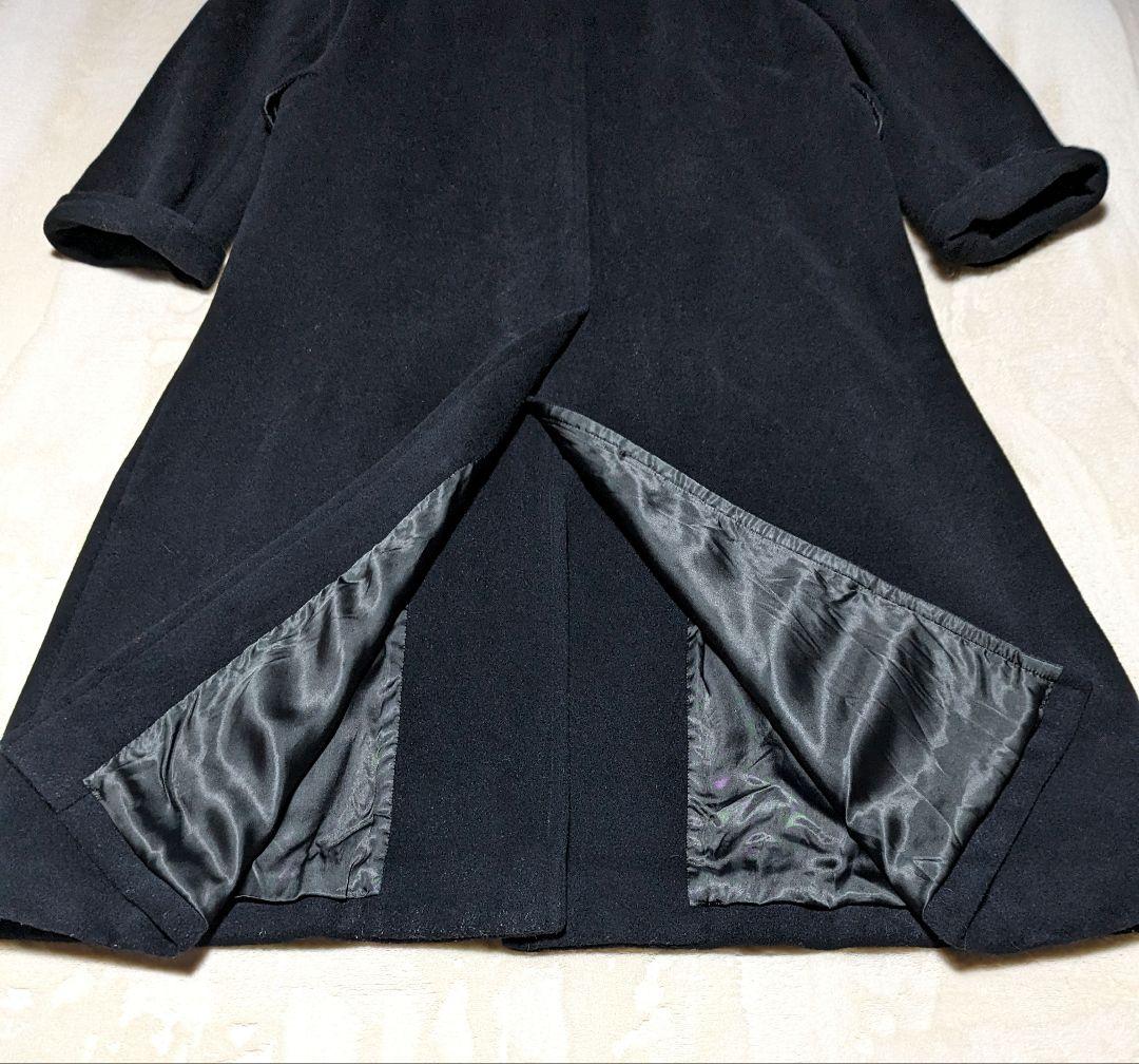 MaxMara マックスマーラ　マキシ丈　スーパーロングコート　黒　銀タグ