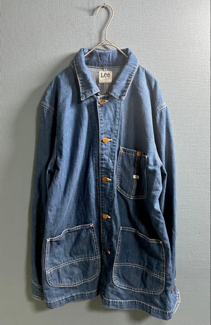 【美品】Lee　デニム　カバーオール　91-Jタイプ　L　 ワークジャケット