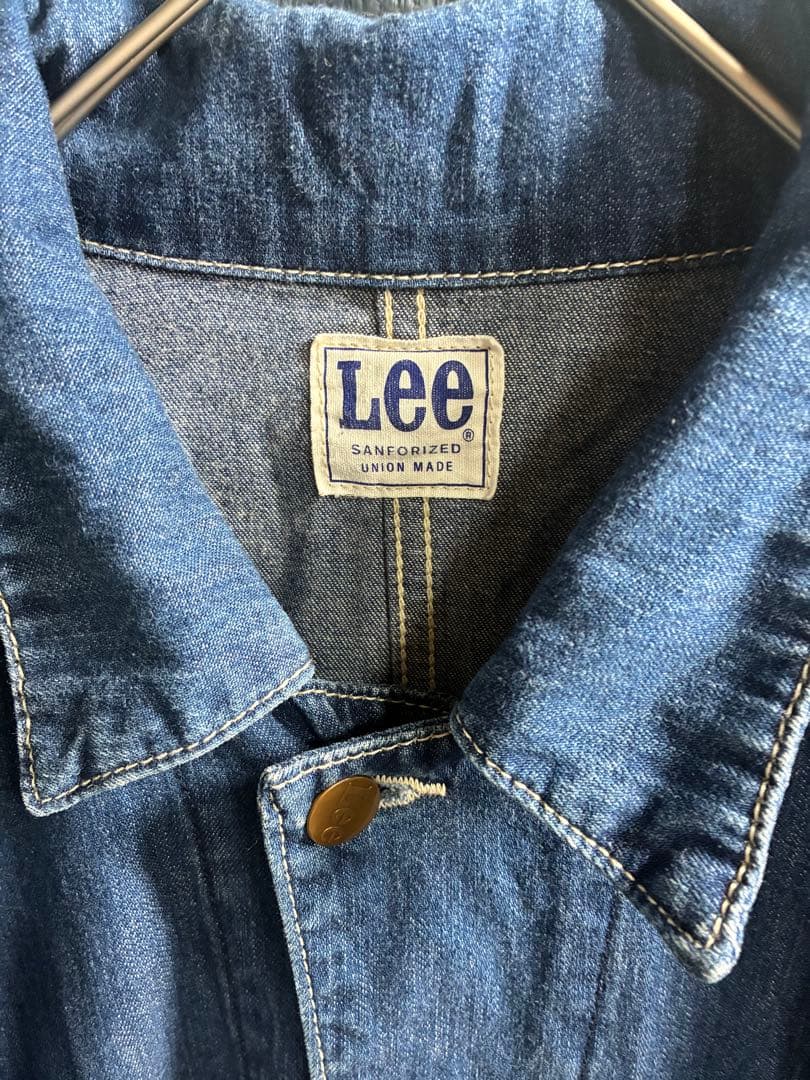 【美品】Lee　デニム　カバーオール　91-Jタイプ　L　 ワークジャケット