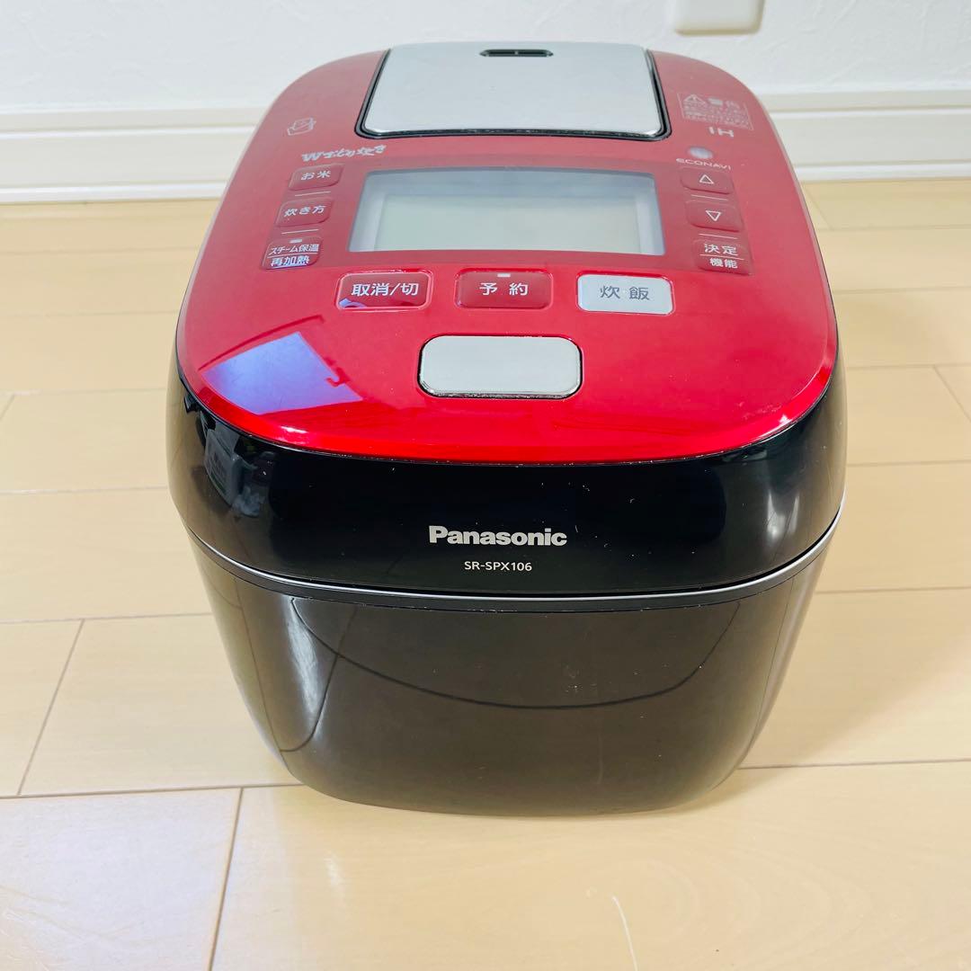 PANASONIC スチーム&可変圧力IHジャー炊飯器 SR-SPX106