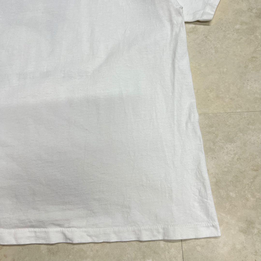 90s Human-i-tees print T-shirt ホワイト XXL