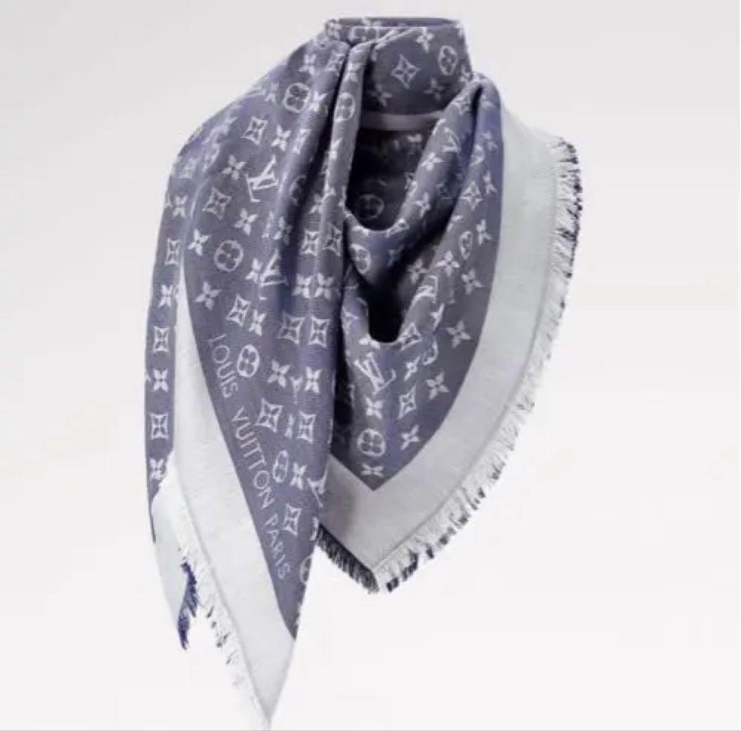 超美品　ほぼ新品 正規品 LOUIS VUITTON 大判ストール