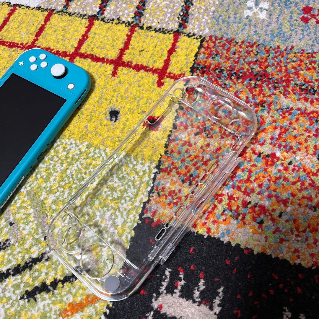 Nintendo Switch Lite ターコイズ + クリアケース